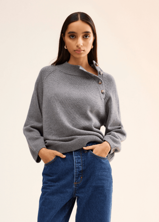 Darcy Jumper in Grey from KINNEY at Edito boutique