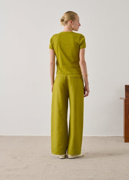Dario Trousers in Absinthe from SOEUR at Edito boutique