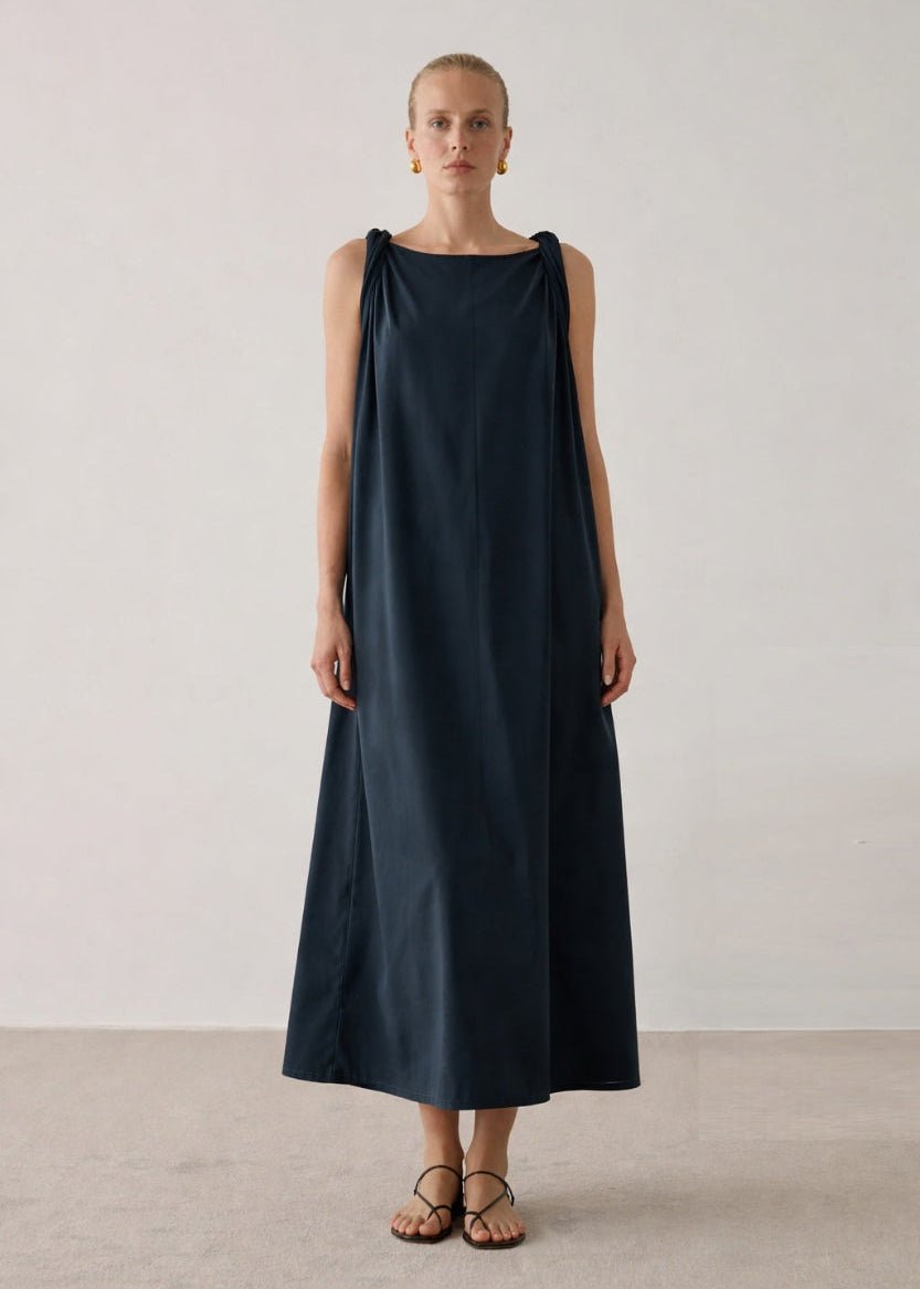 Debby Dress in Petrol from SOEUR at Edito Boutique