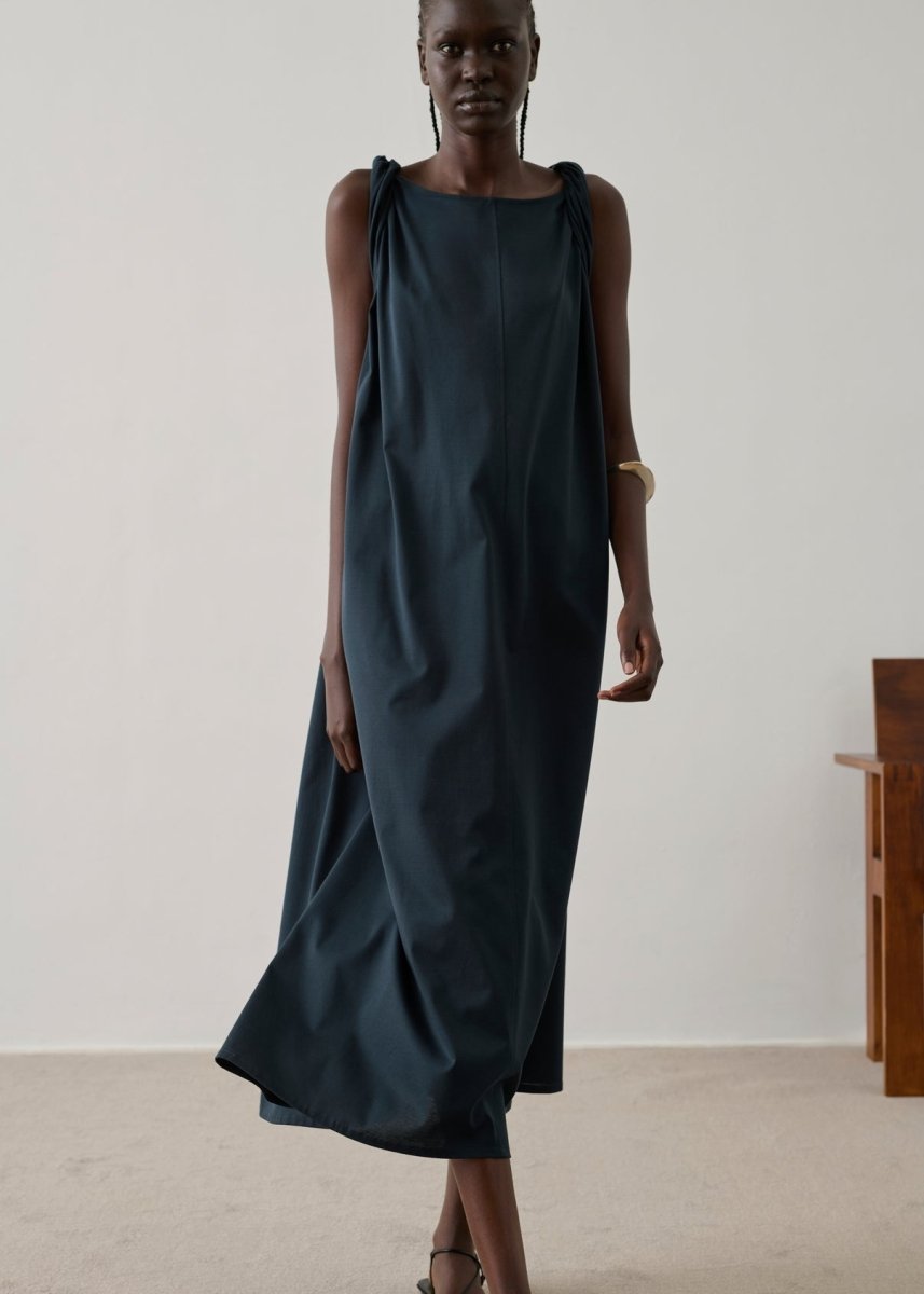 Debby Dress in Petrol from SOEUR at Edito boutique