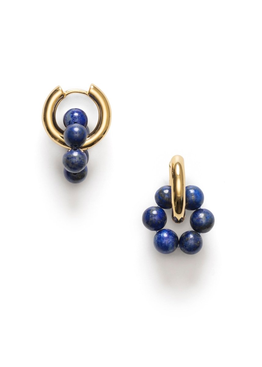 Deep Blue Hoops from ANNI LU at Edito boutique