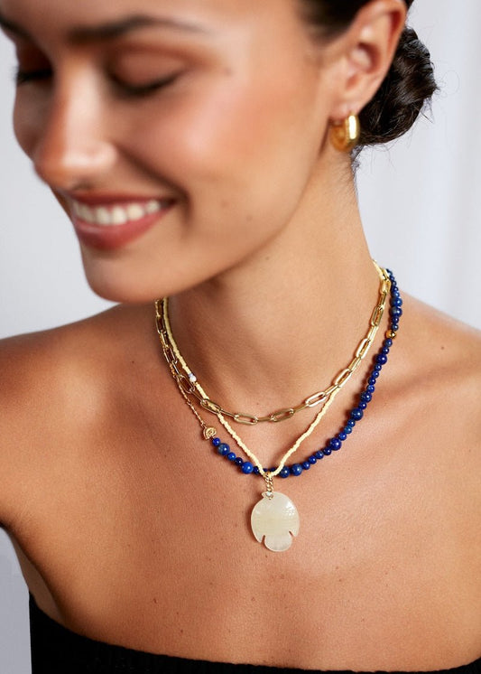 Deep Blue Necklace from ANNI LU at Edito boutique
