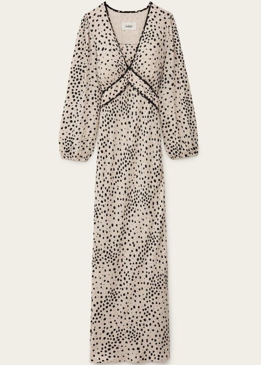 Derby Maxi Dress in Ecru from BA&SH at Edito boutique