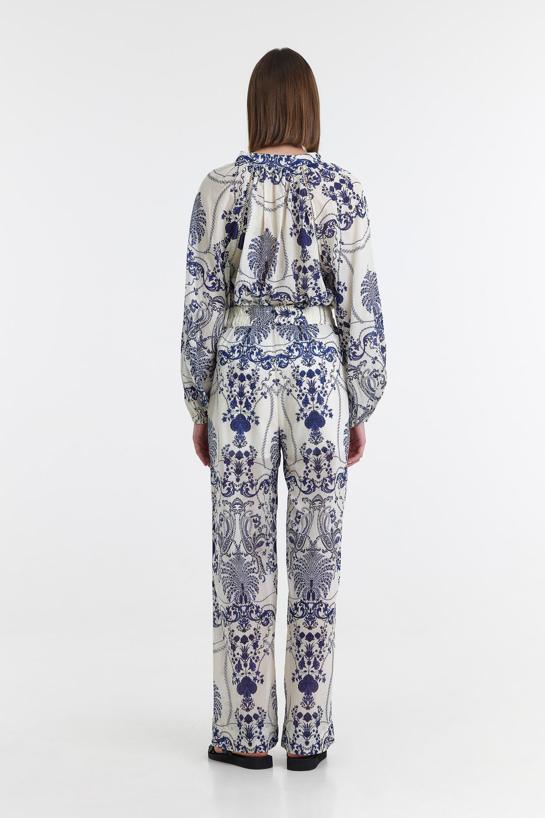 Devotion Twins Ippoliti Pants in Floral Print