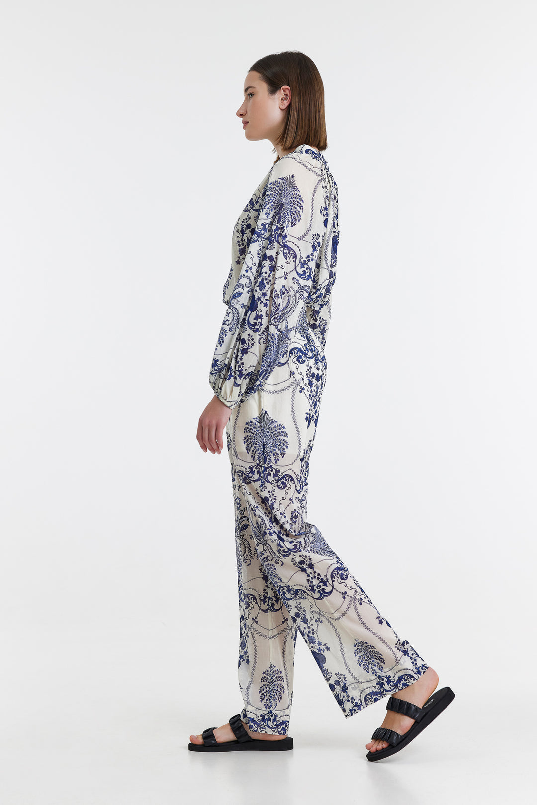 Devotion Twins Ippoliti Pants in Floral Print