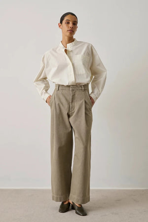 Devy Trousers in Beige from SOEUR at Edito boutique