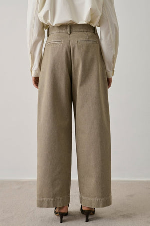 Devy Trousers in Beige from SOEUR at Edito boutique