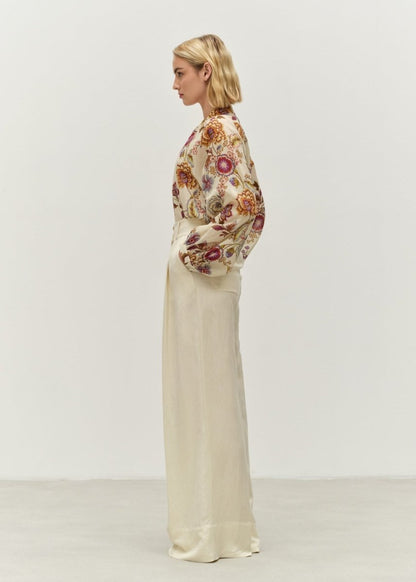 Dialogue Blouse in Flowers from DEVOTION TWINS at Edito boutique
