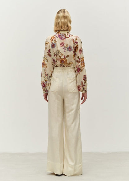 Dialogue Blouse in Flowers from DEVOTION TWINS at Edito boutique