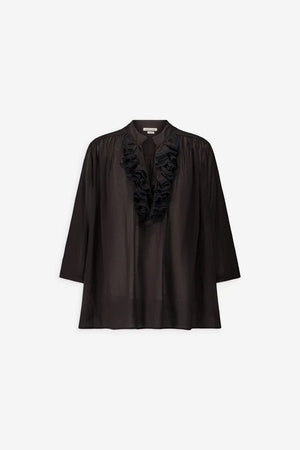 Dida Blouse in Black from LAURENCE BRAS at Edito Boutique
