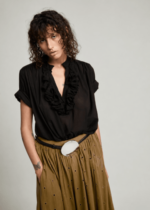 Dida Blouse in Black from LAURENCE BRAS at Edito Boutique