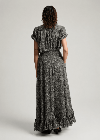Dida Blouse in Black/Ecru from LAURENCE BRAS at Edito Boutique