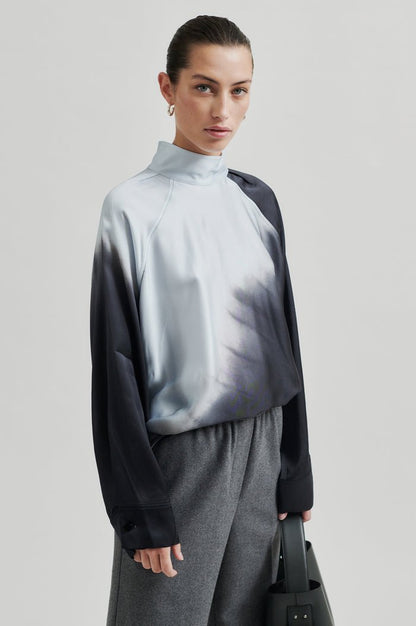 Dippie Blouse in Skywriting from SECOND FEMALE at Edito boutique