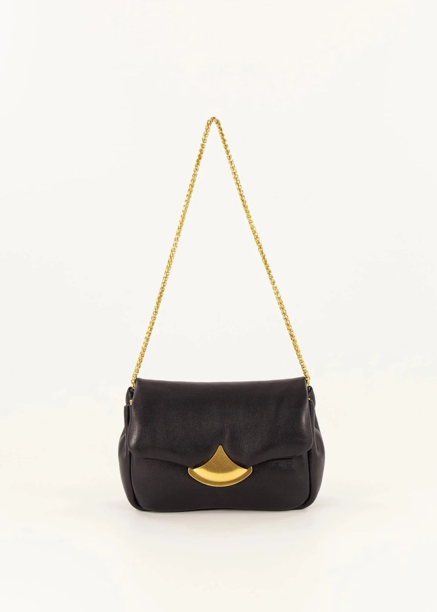 Diviluz Puffy Bag in Black from SESSUN at Edito Boutique