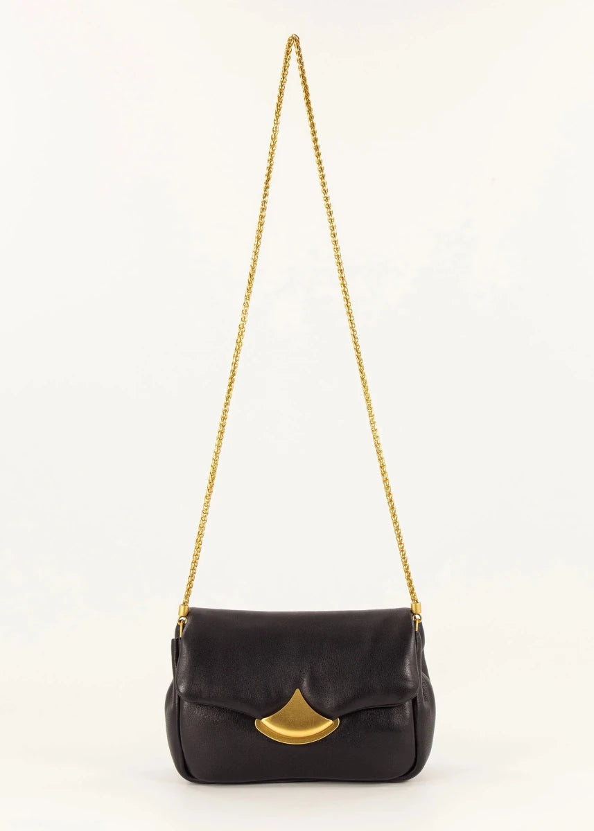 Diviluz Puffy Bag in Black from SESSUN at Edito Boutique