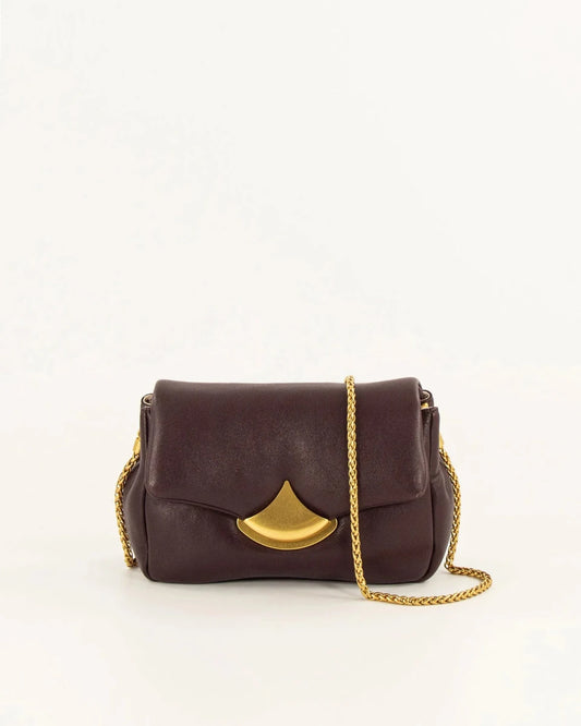 Diviluz Puffy Bag in Deeplum from SESSUN at Edito Boutique