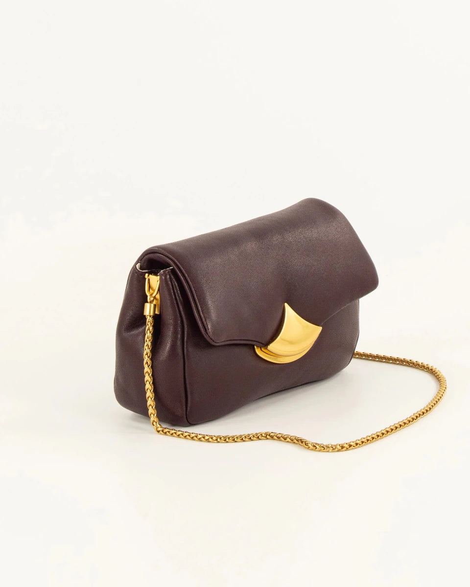 Diviluz Puffy Bag in Deeplum from SESSUN at Edito Boutique