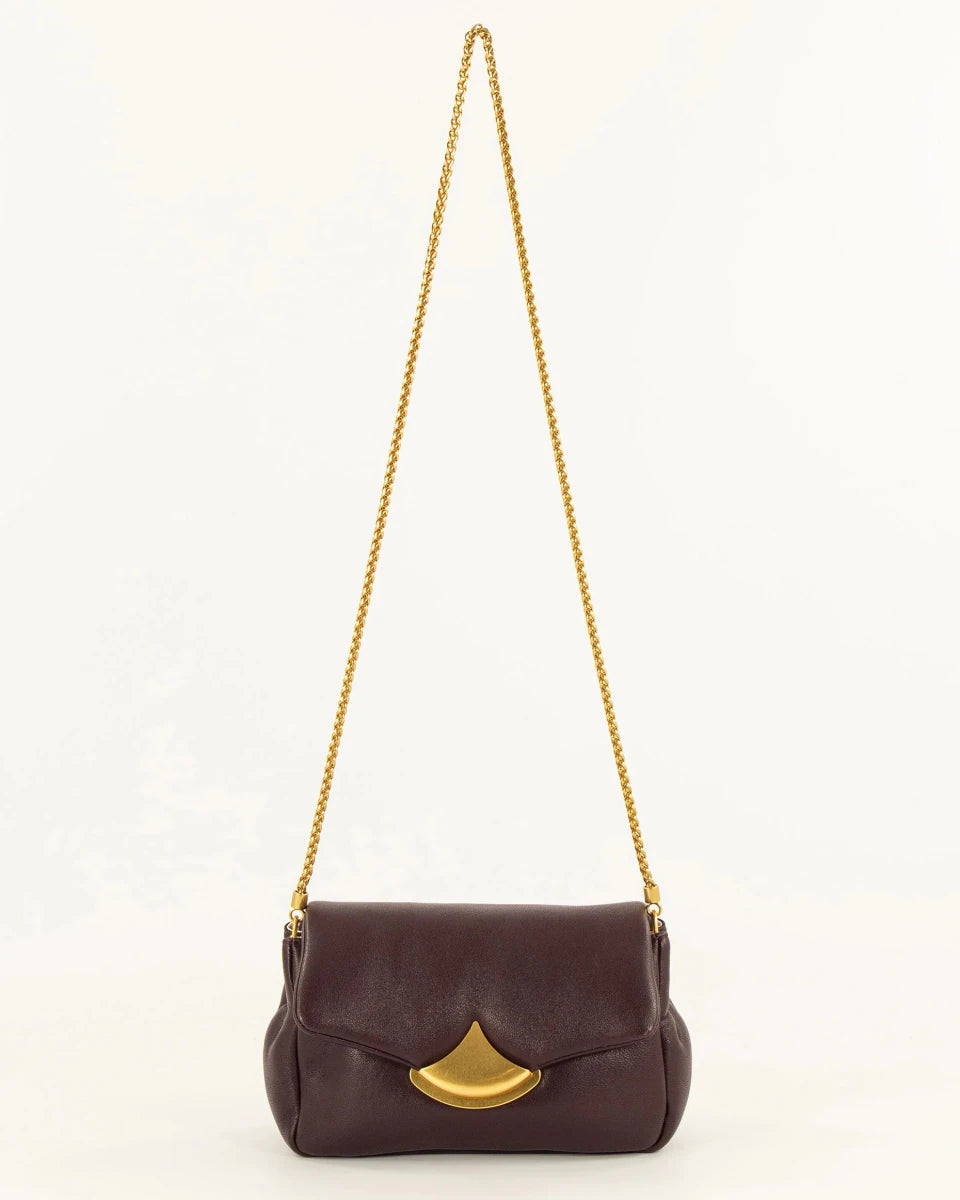 Diviluz Puffy Bag in Deeplum from SESSUN at Edito Boutique