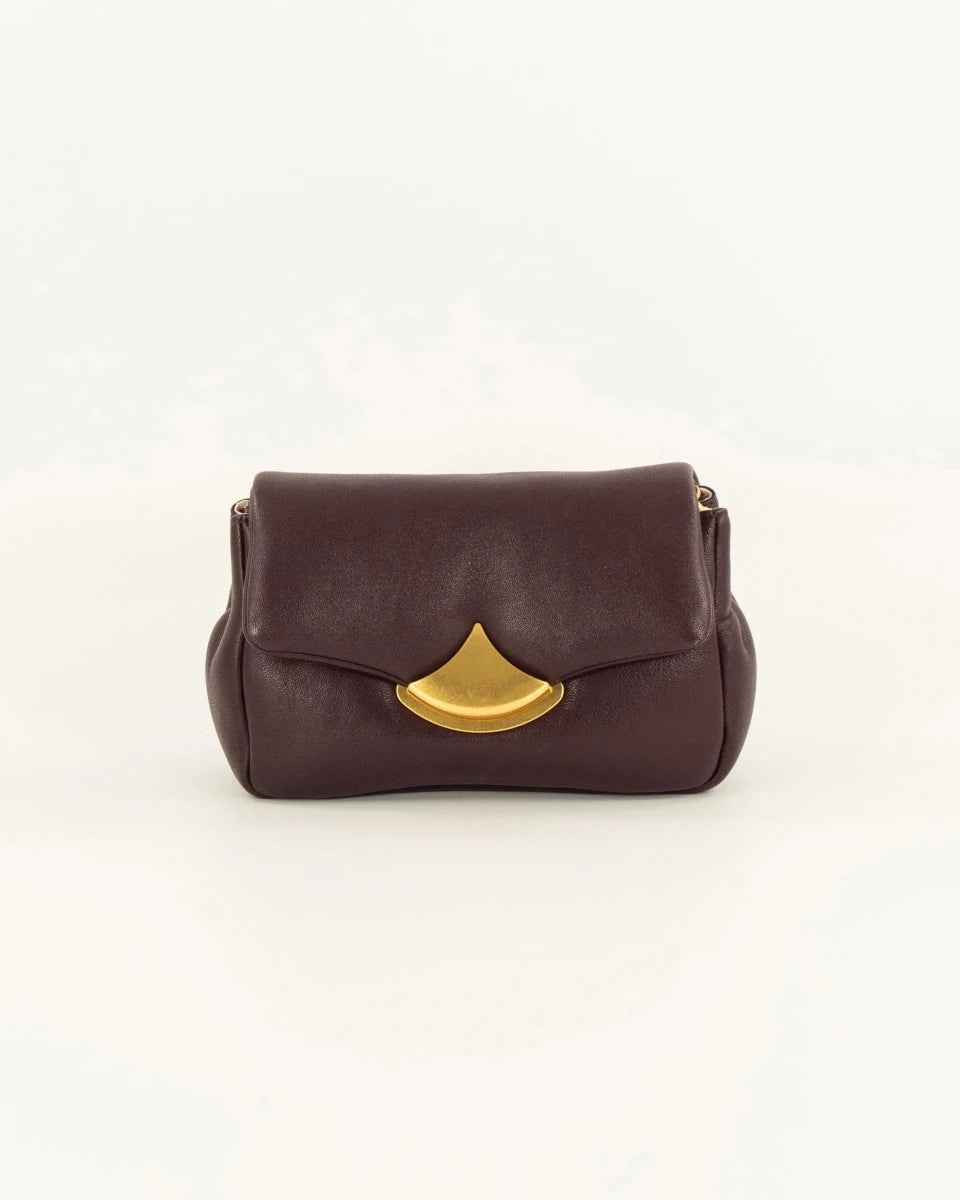 Diviluz Puffy Bag in Deeplum from SESSUN at Edito Boutique