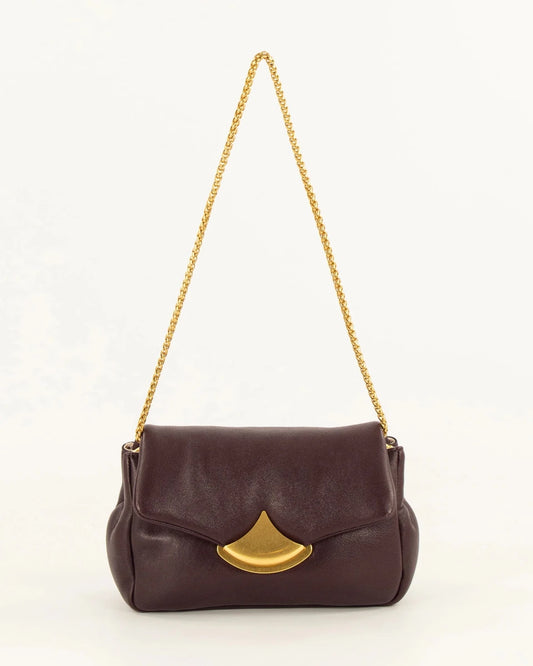 Diviluz Puffy Bag in Deeplum from SESSUN at Edito Boutique