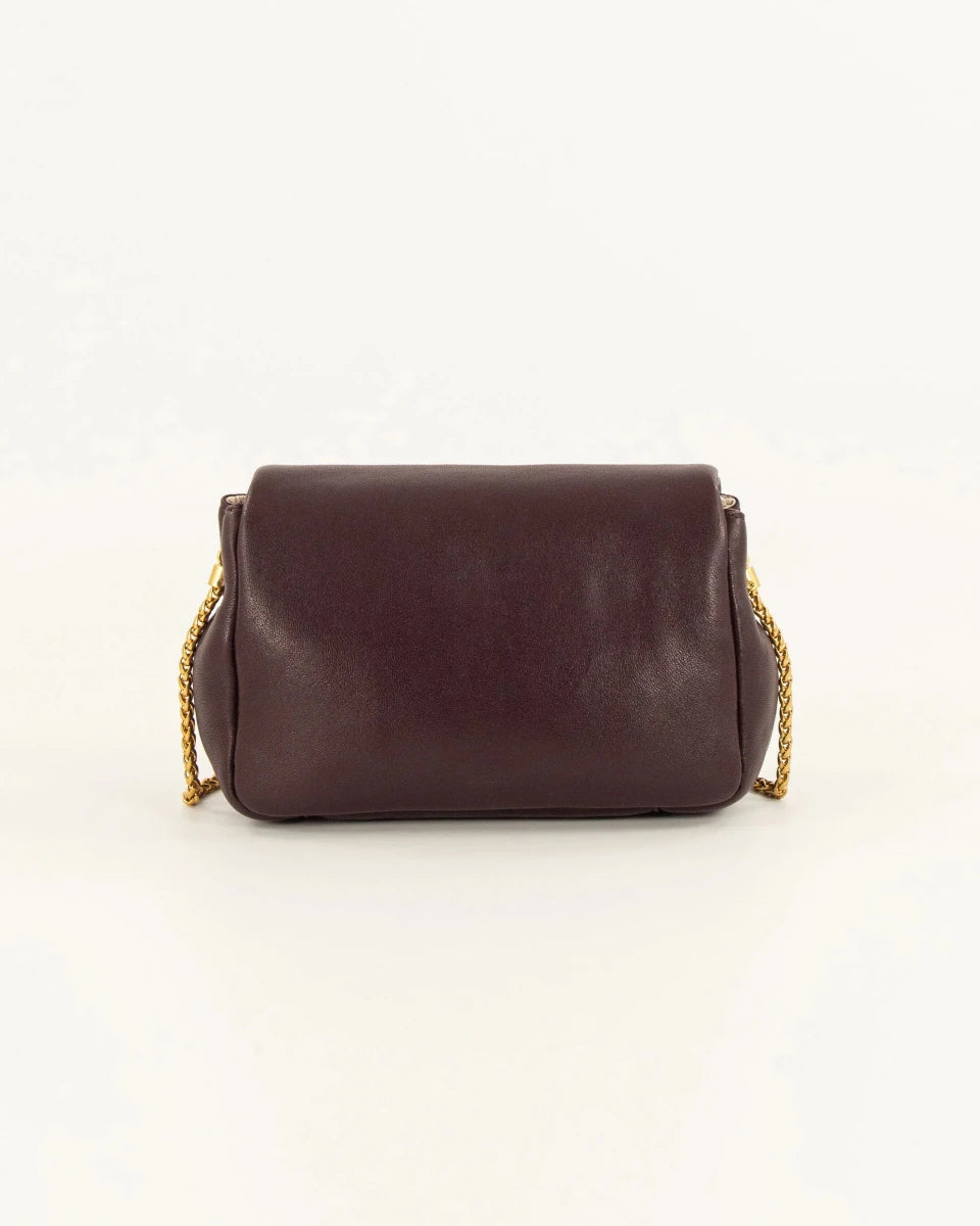 Diviluz Puffy Bag in Deeplum from SESSUN at Edito Boutique