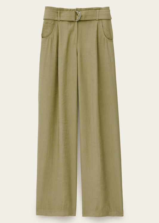 Dola Pants in Khaki from Ba&sh