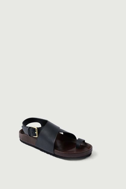 Domani Sandals in Black from SOEUR at Edito boutique