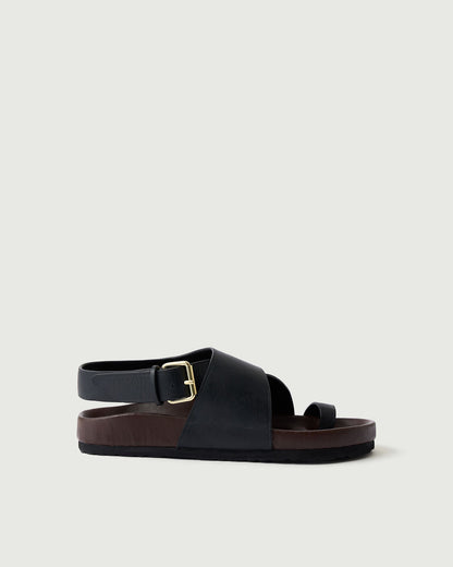 Domani Sandals in Black from Soeur