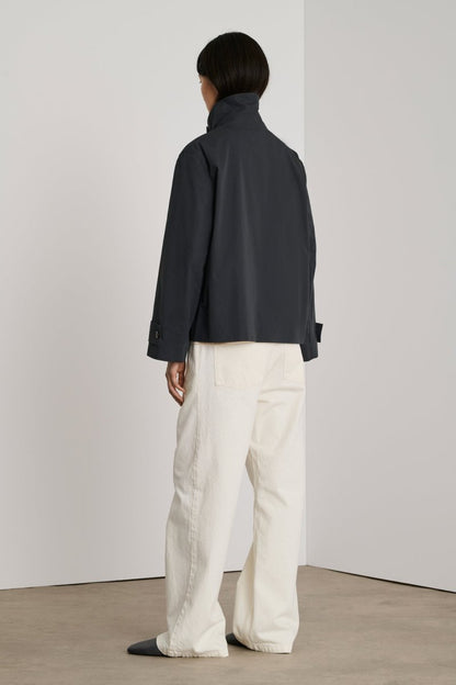 Donovan Trench Coat in CharcoalSOEUREdito boutique