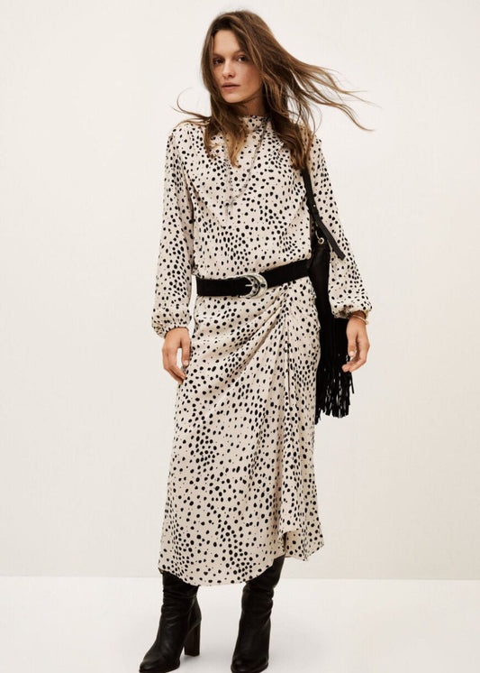 Dopera Midi Skirt in Ecru from BA&SH at Edito boutique