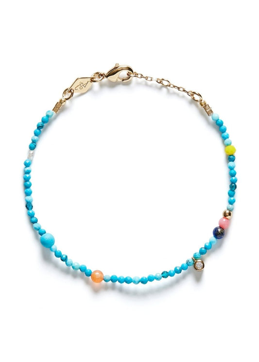 Dotty Bracelet in Turquoise from ANNI LU at Edito boutique