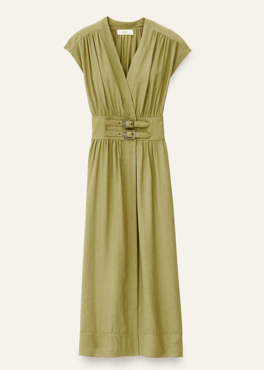 Dove Dress in Khaki from Ba&sh