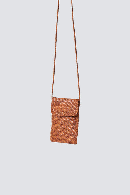 Dragon Diffusion Phone Crossbody in Tan