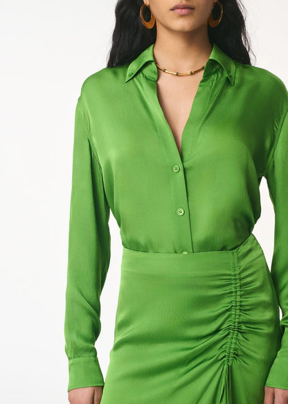 Druyat Shirt in Clover from VANESSA BRUNO at Edito boutique