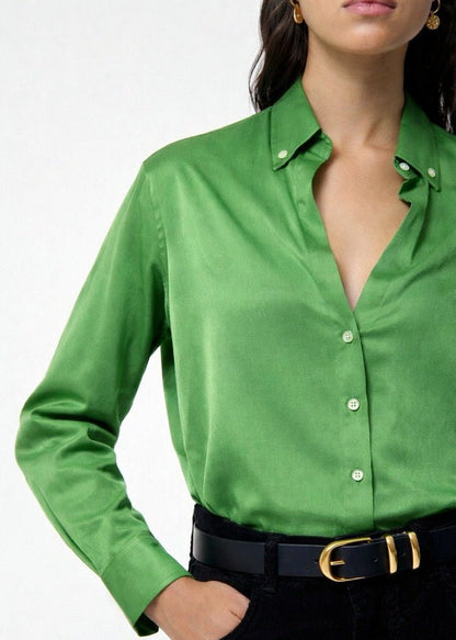 Druyat Shirt in Clover from VANESSA BRUNO at Edito boutique