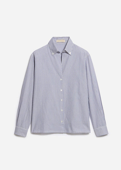 Druyat Shirt in White/Blue from VANESSA BRUNO at Edito Boutique