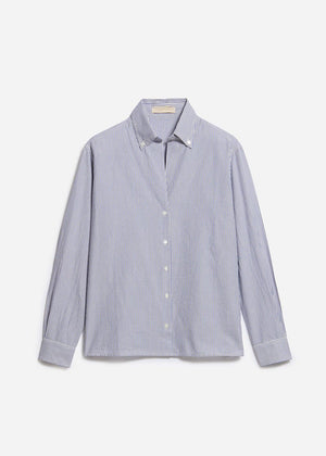 Druyat Shirt in White/Blue from VANESSA BRUNO at Edito Boutique