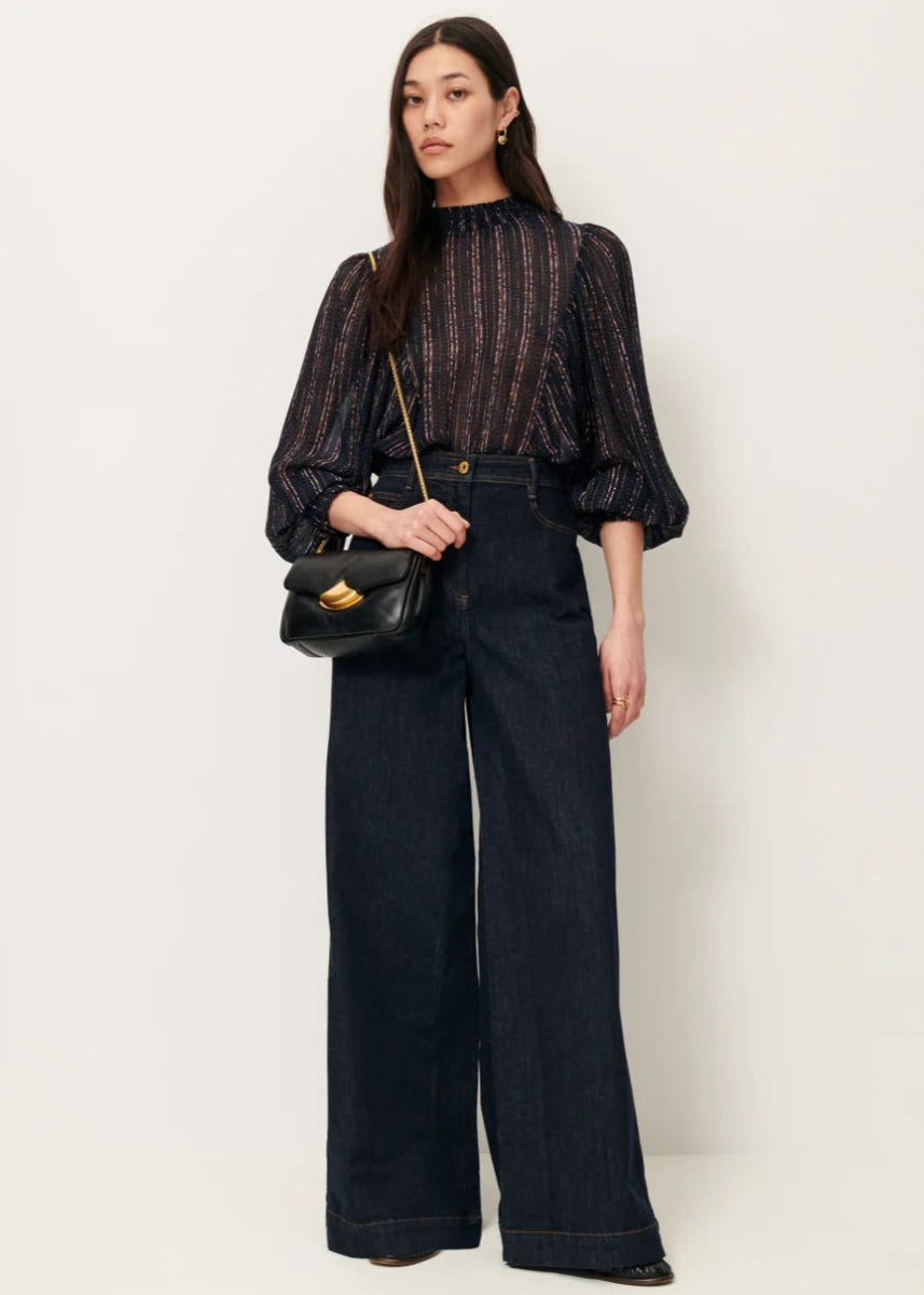 Duchess Blouse in Plumilux from SESSUN at Edito boutique