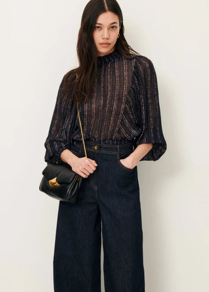 Duchess Blouse in Plumilux from SESSUN at Edito boutique