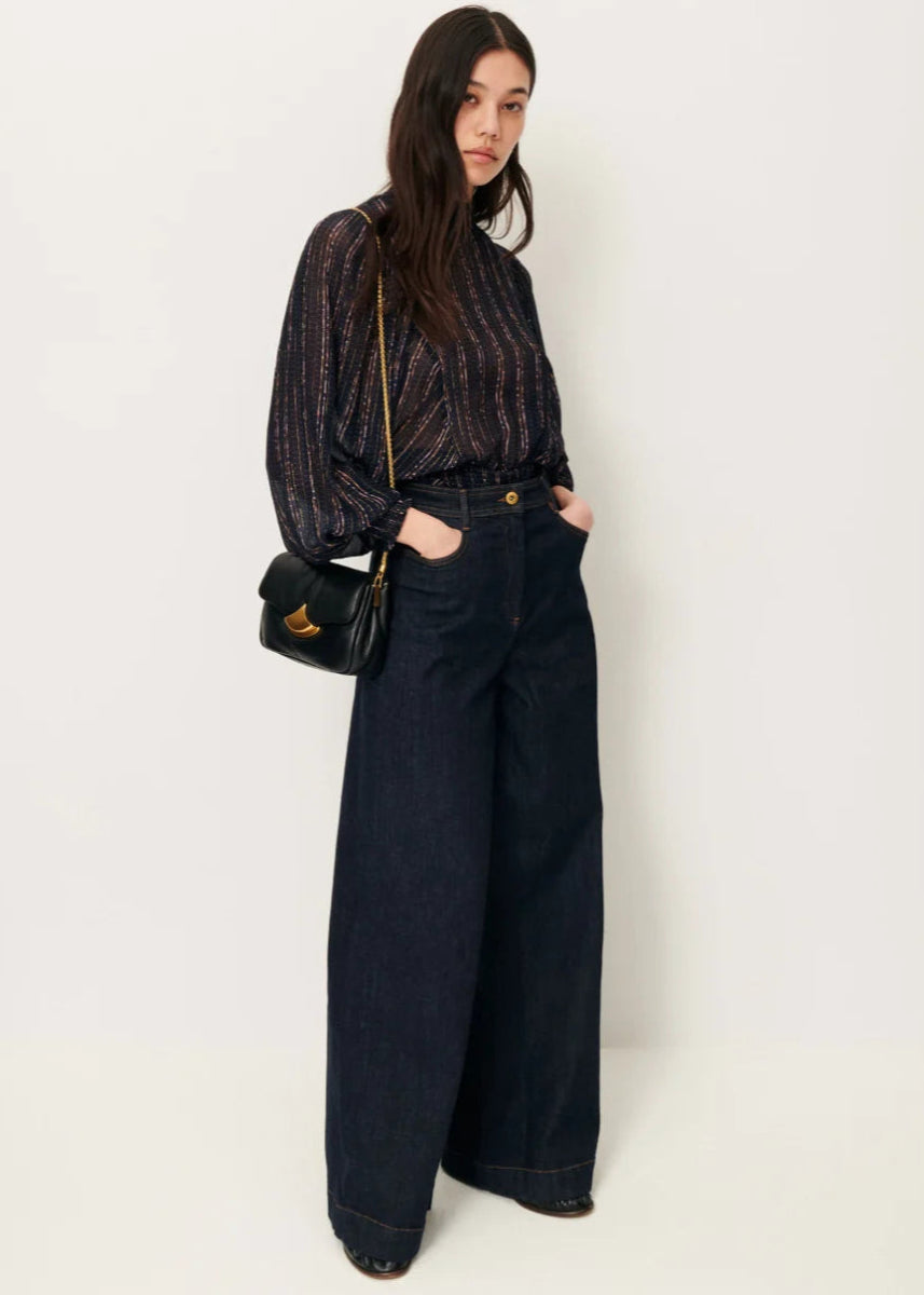 Duchess Blouse in Plumilux from SESSUN at Edito boutique