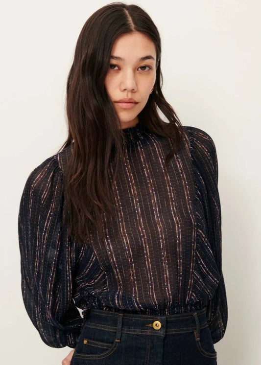 Duchess Blouse in Plumilux from SESSUN at Edito boutique