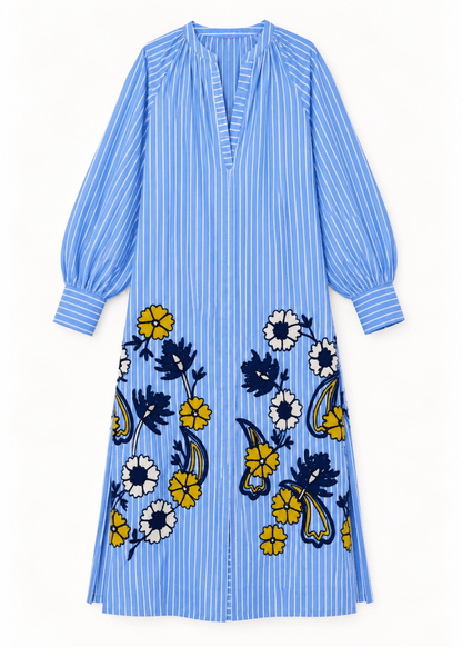 Dyla Dress in Blue from STELLA FOREST at Edito Boutique