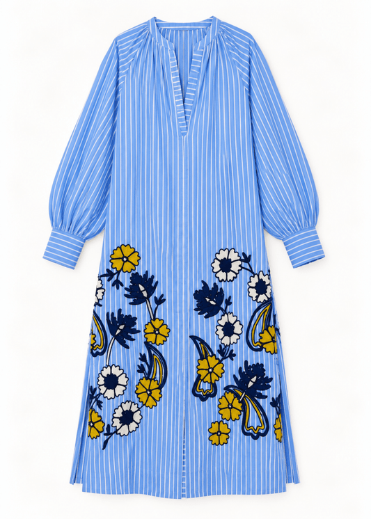 Dyla Dress in Blue from STELLA FOREST at Edito Boutique