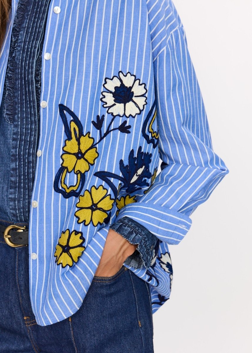 Dyla Shirt in Blue from STELLA FOREST at Edito Boutique