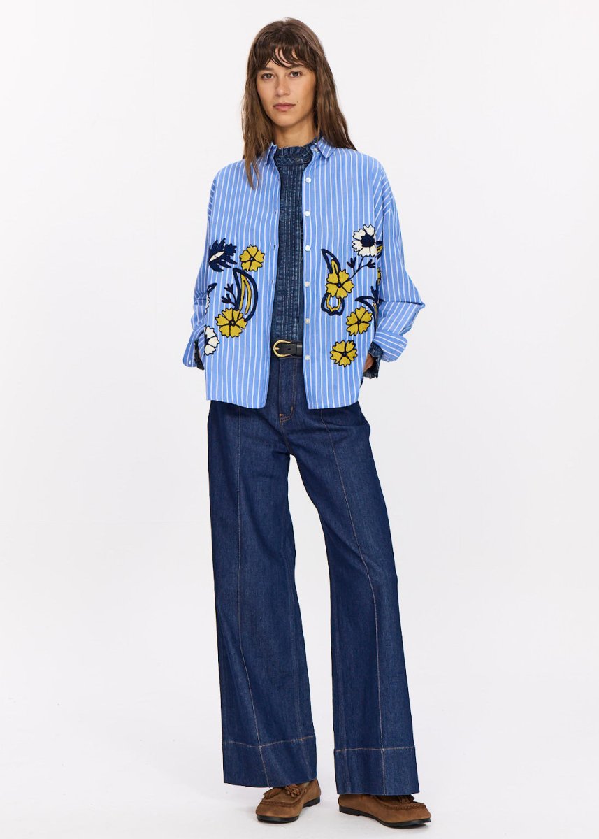 Dyla Shirt in Blue from STELLA FOREST at Edito Boutique