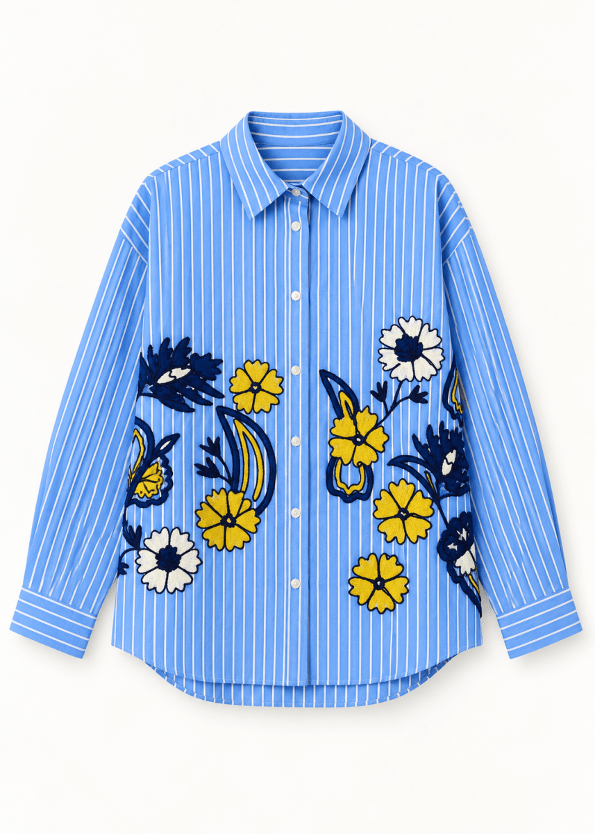 Dyla Shirt in Blue from STELLA FOREST at Edito Boutique