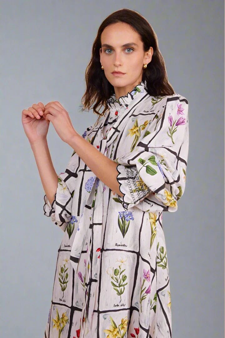 Easter Lilies Dress from BINNYWEAR at Edito boutique