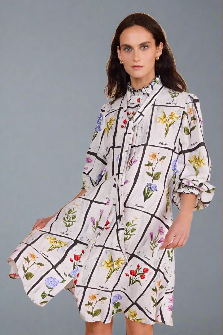 Easter Lilies Dress from BINNYWEAR at Edito boutique