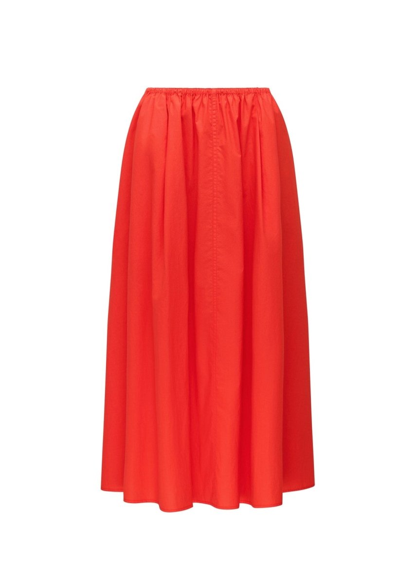 Edison Crushed Cotton Skirt in Rouse from JAC + JACK at Edito Boutique