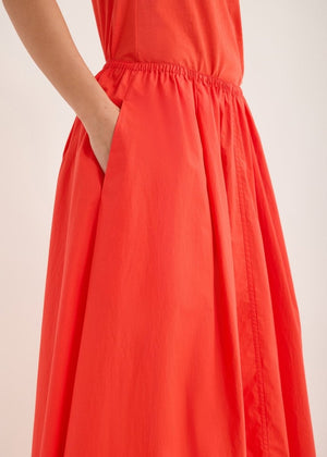 Edison Crushed Cotton Skirt in Rouse from JAC + JACK at Edito Boutique